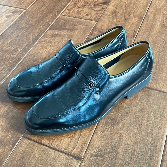 NWOT Men's Leather Business Casual Dress Shoes - Picture 1 of 8